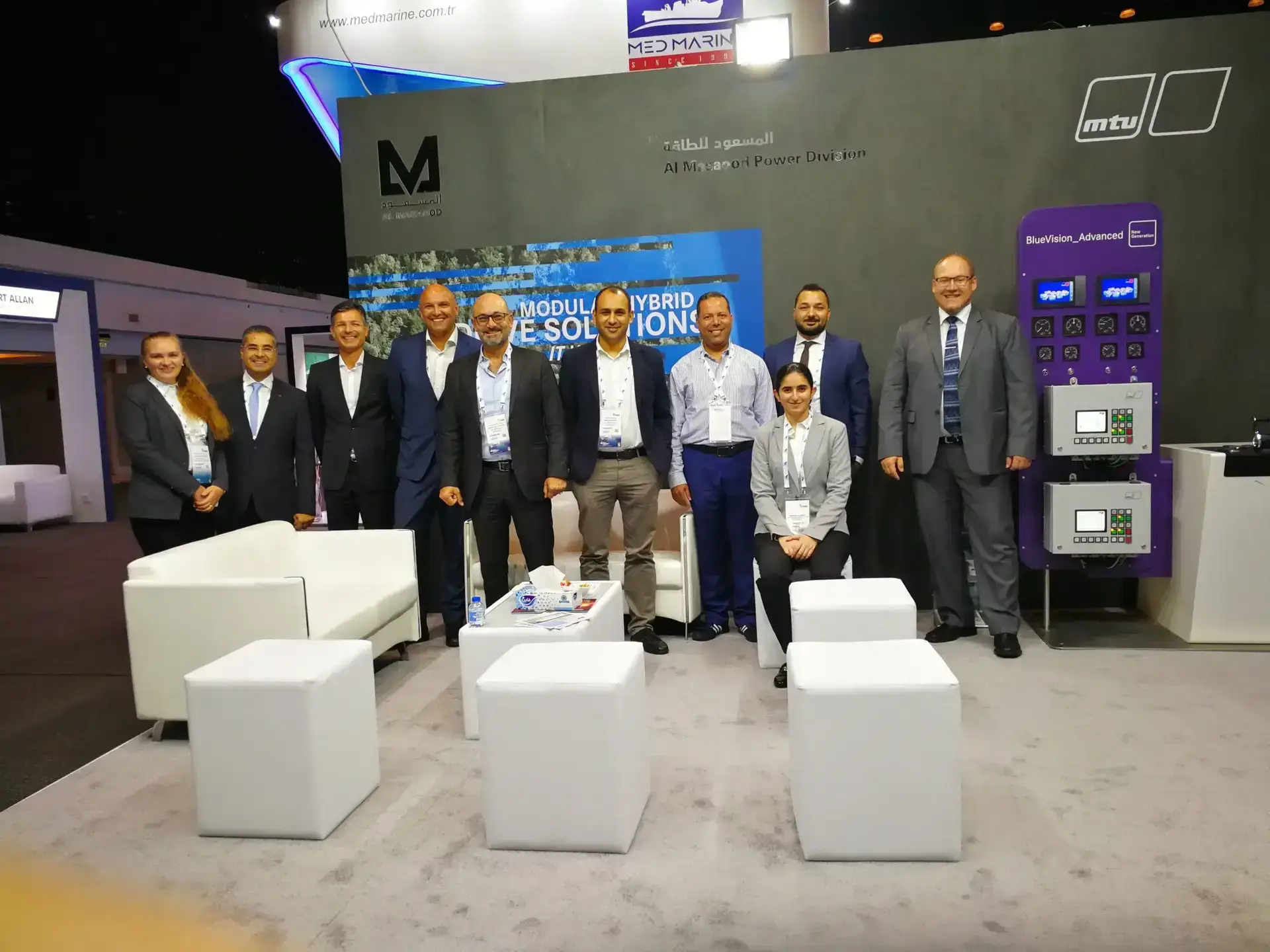 Al Masaood Power Showcases MTU’s Hybrid Propulsion Systems at SOMWME 2019